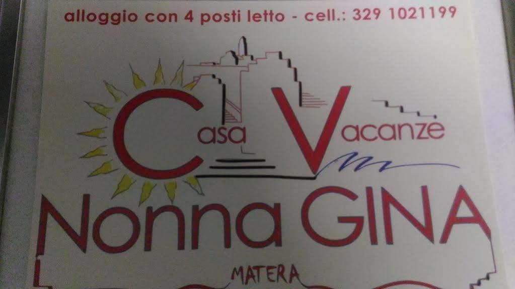 Casa Vacanze Nonna Gina Матера Екстериор снимка